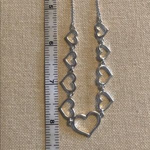 Avon Jewelry - Avon silver hearts necklace Avon Jewelry - Avon silver hearts necklace